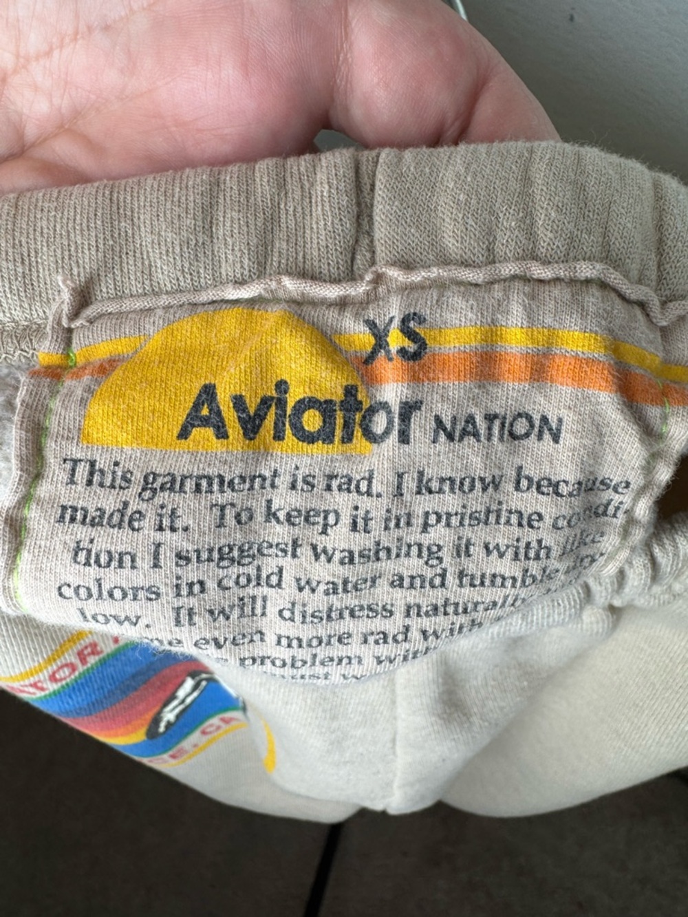 AVIATOR NATION Manhattan Beach Sweatpants size XS - Picture 6 of 11